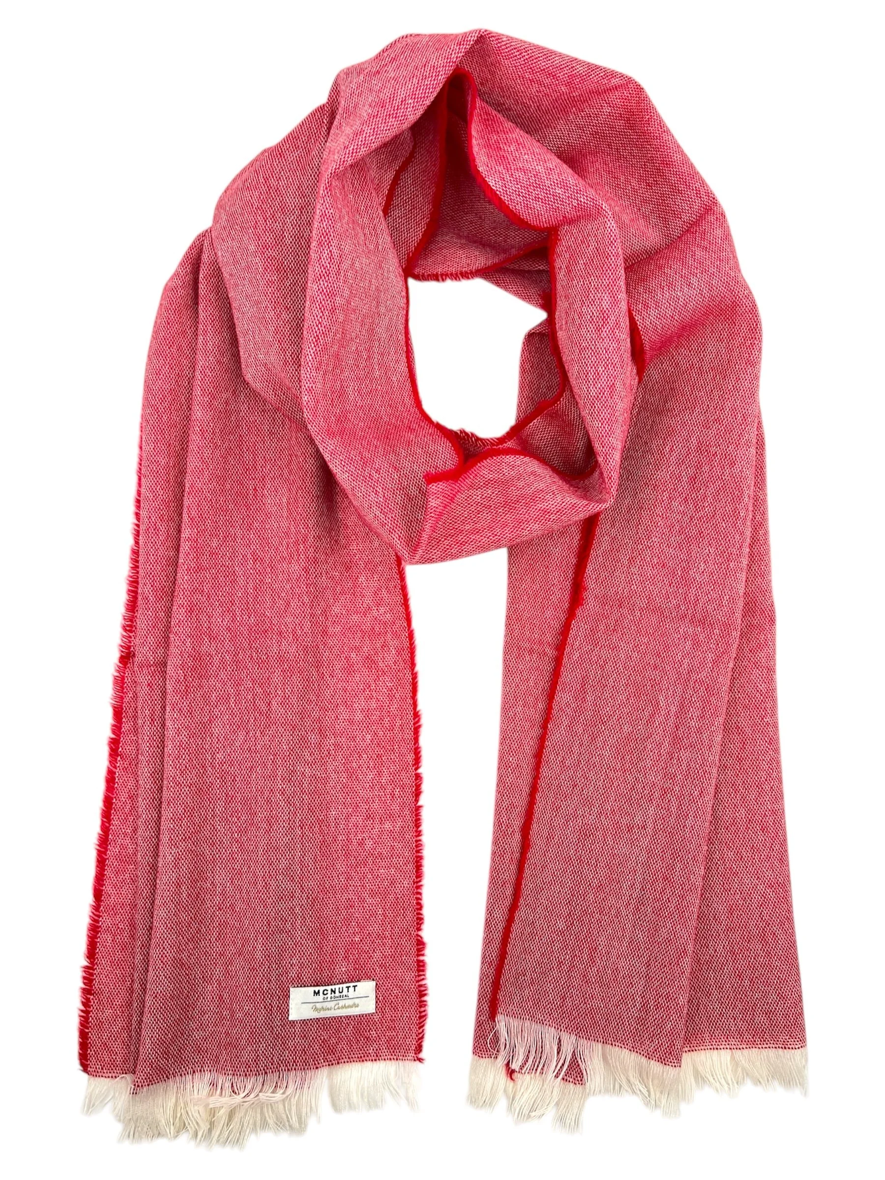 Cashmere Merino Natural Scarf | McNutt of Donegal — McNutt of Donegal